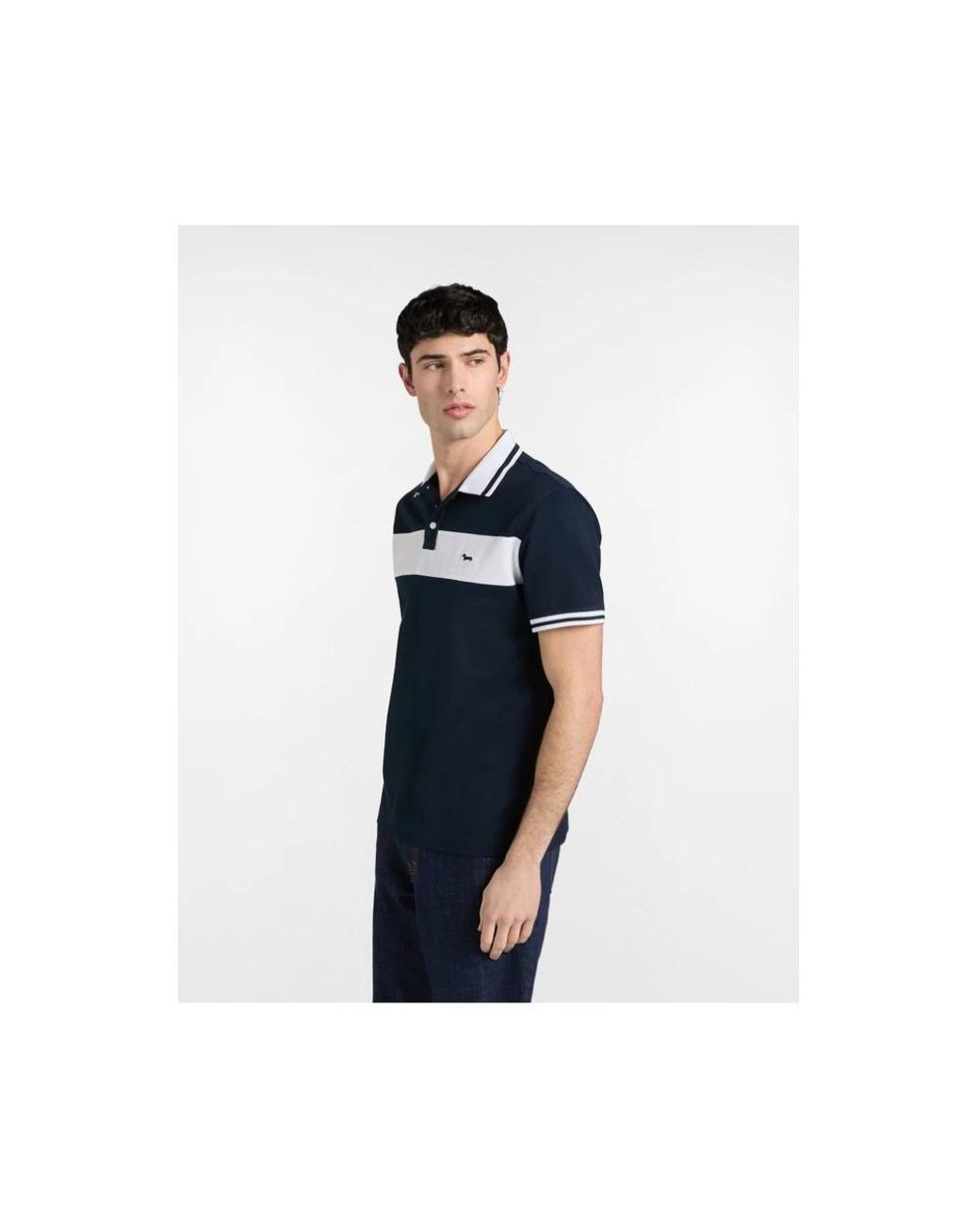 Harmont & Blaine Blue Polo Shirts for men