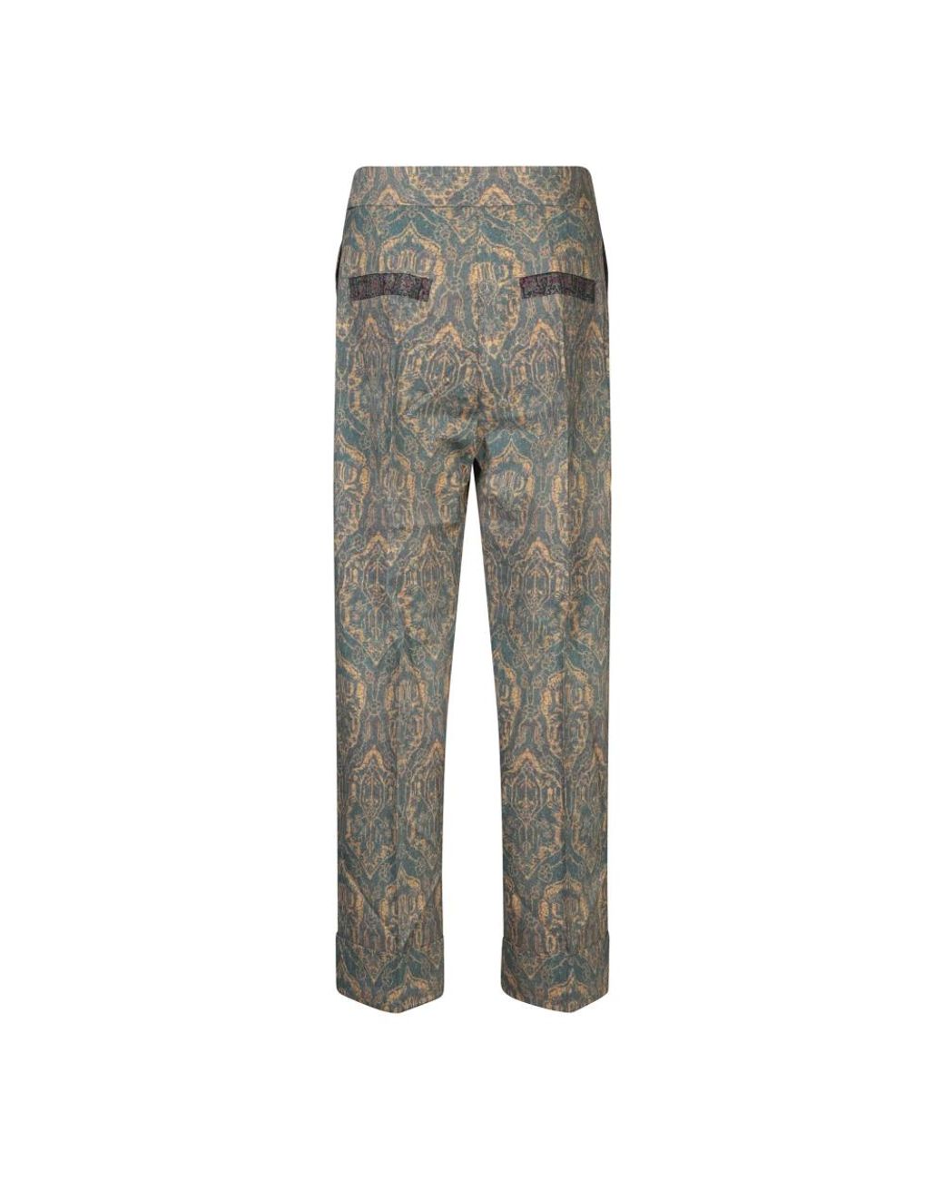 Pierre Louis Mascia Gray Straight Trousers
