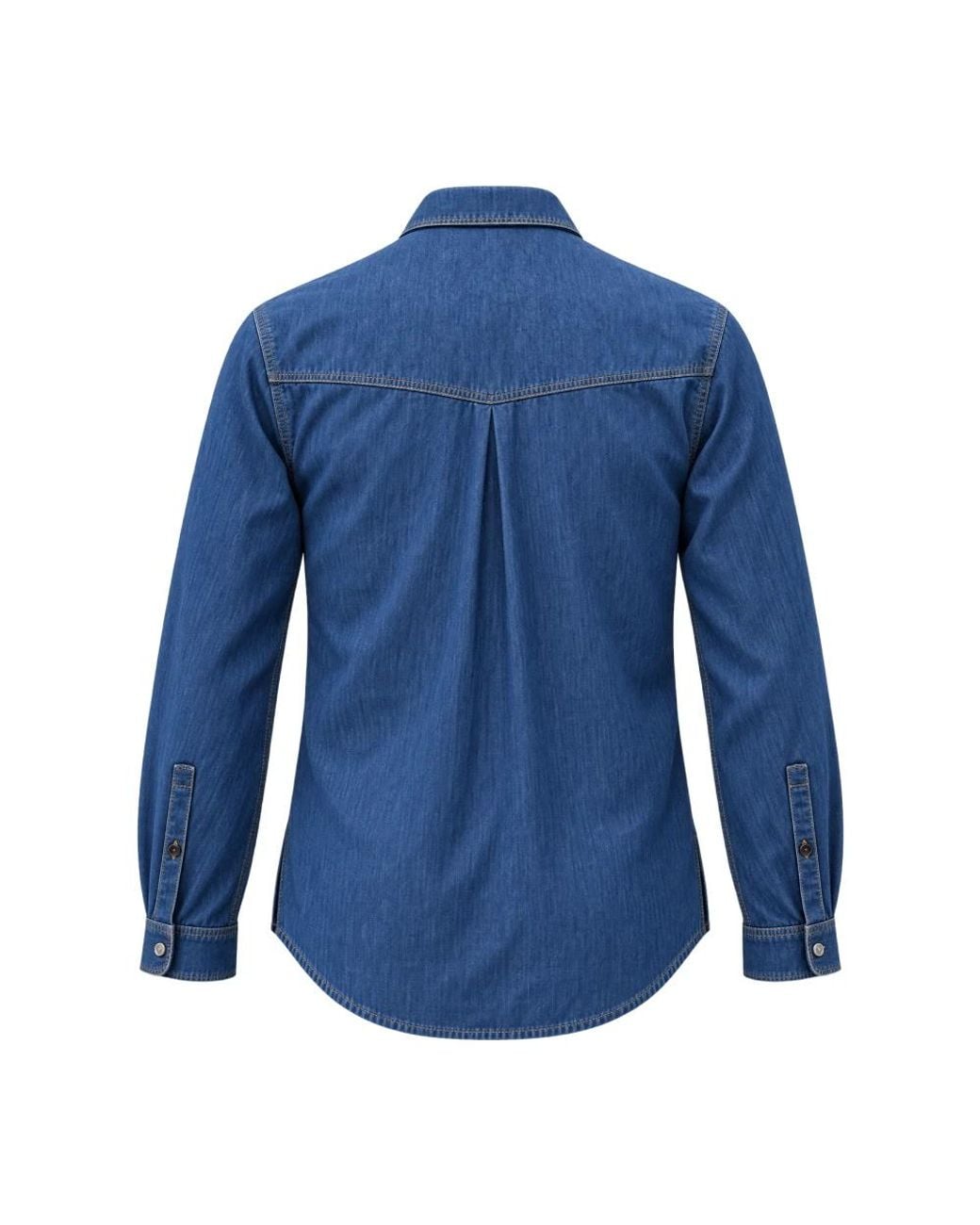 Versace Blue Denim Shirts for men