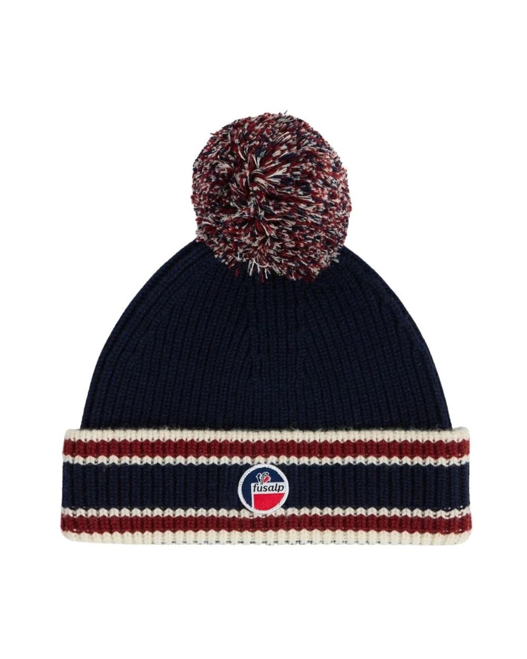 Fusalp Pompon Beanie in het Blue