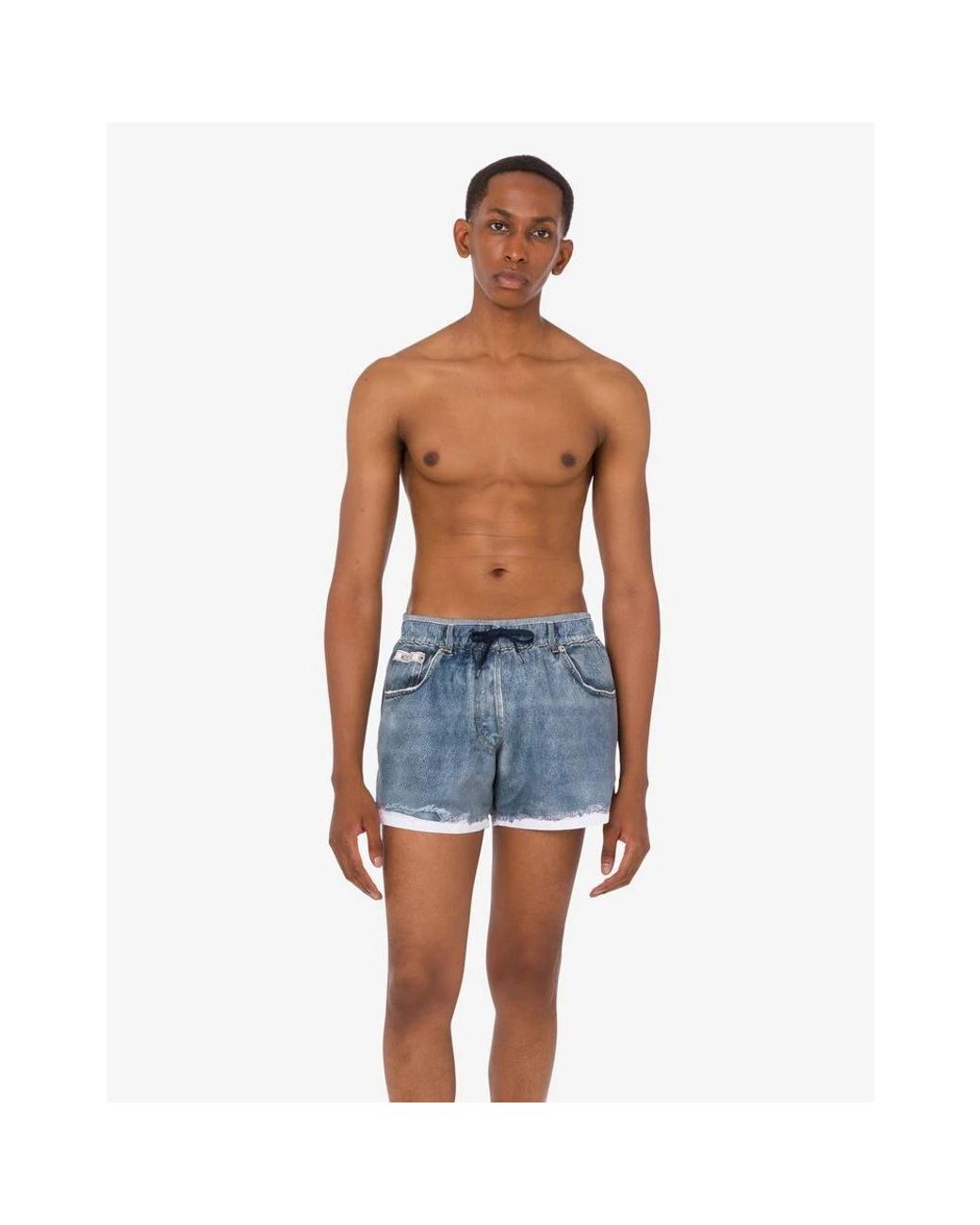Moschino Blue Beachwear for men