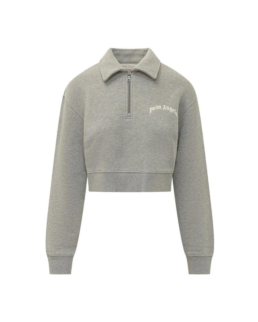 Palm Angels Gray Sweatshirts