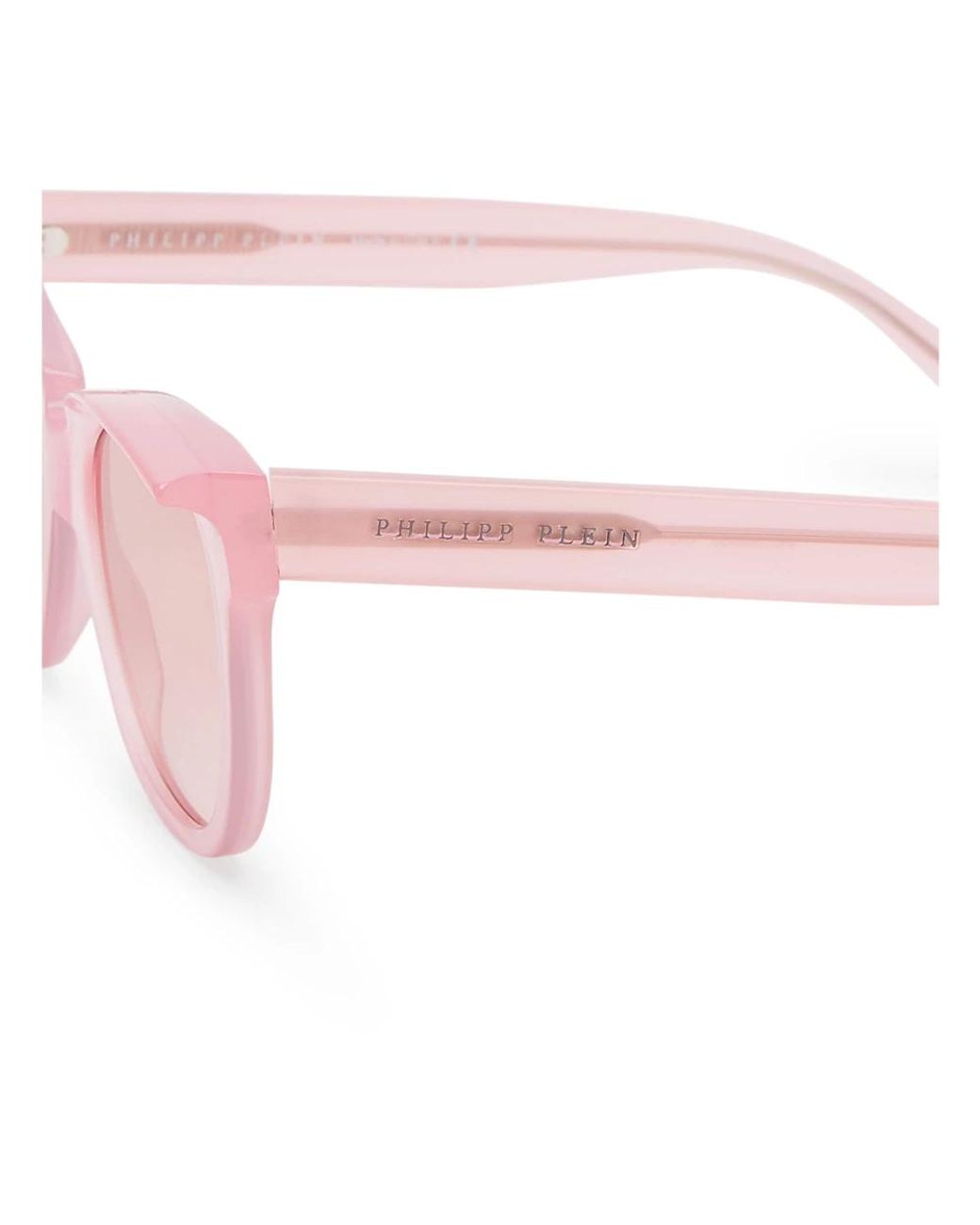 Philipp Plein Accessoires ,Roze ,Statement Zonnebril in het Pink
