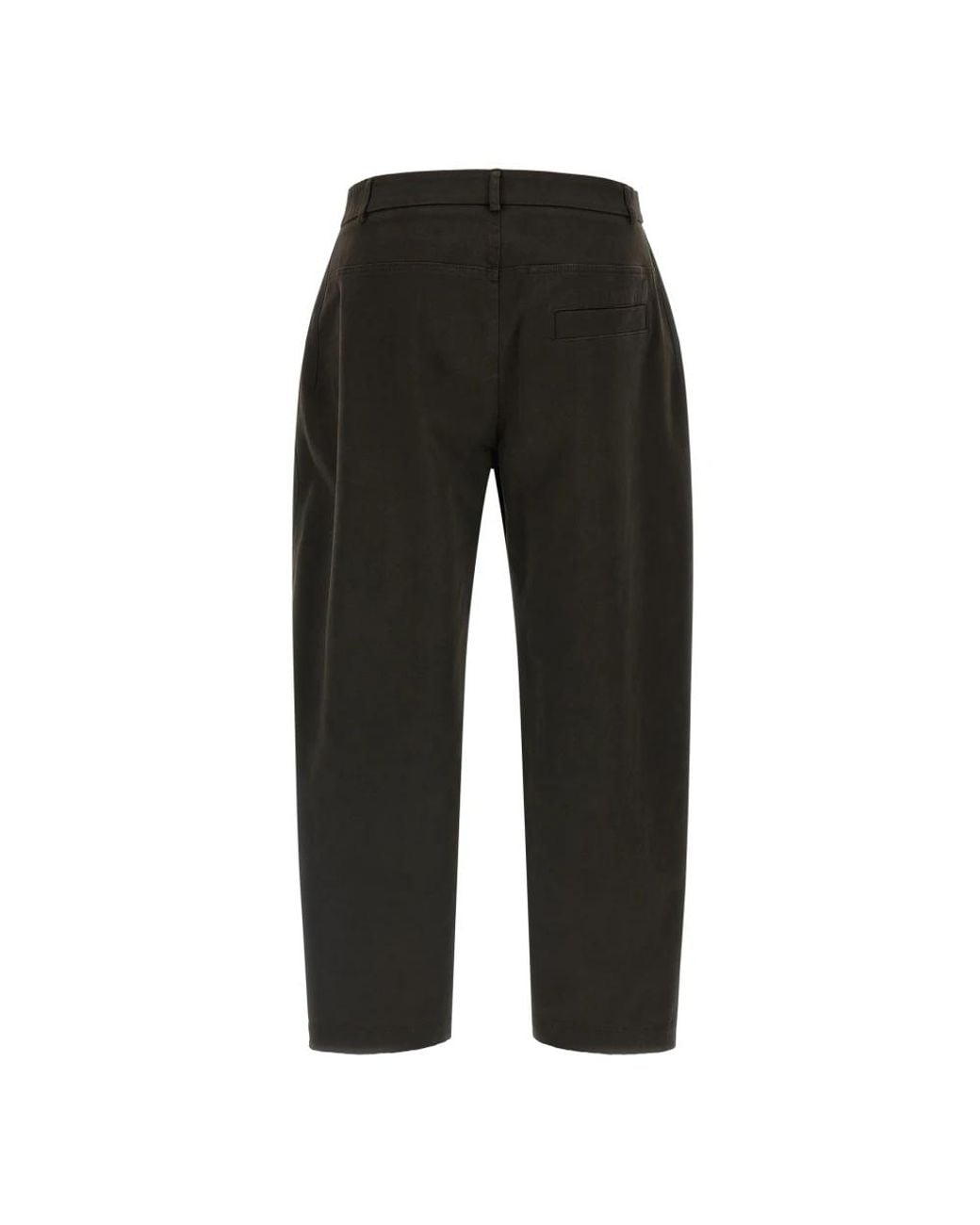Tela Black Straight Trousers