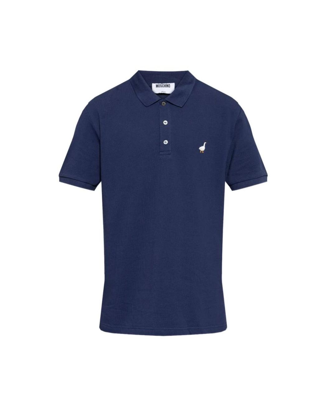 Moschino Blue Polo Shirts for men