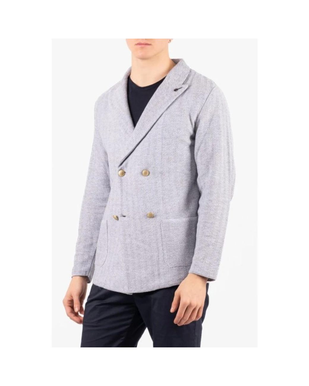Blazers Paoloni de hombre de color Purple
