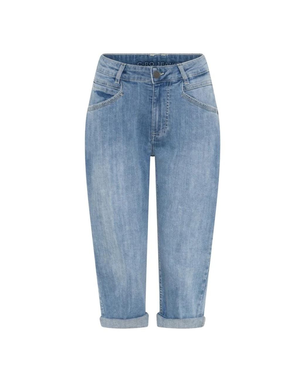 Cro Blue Cropped-Hose