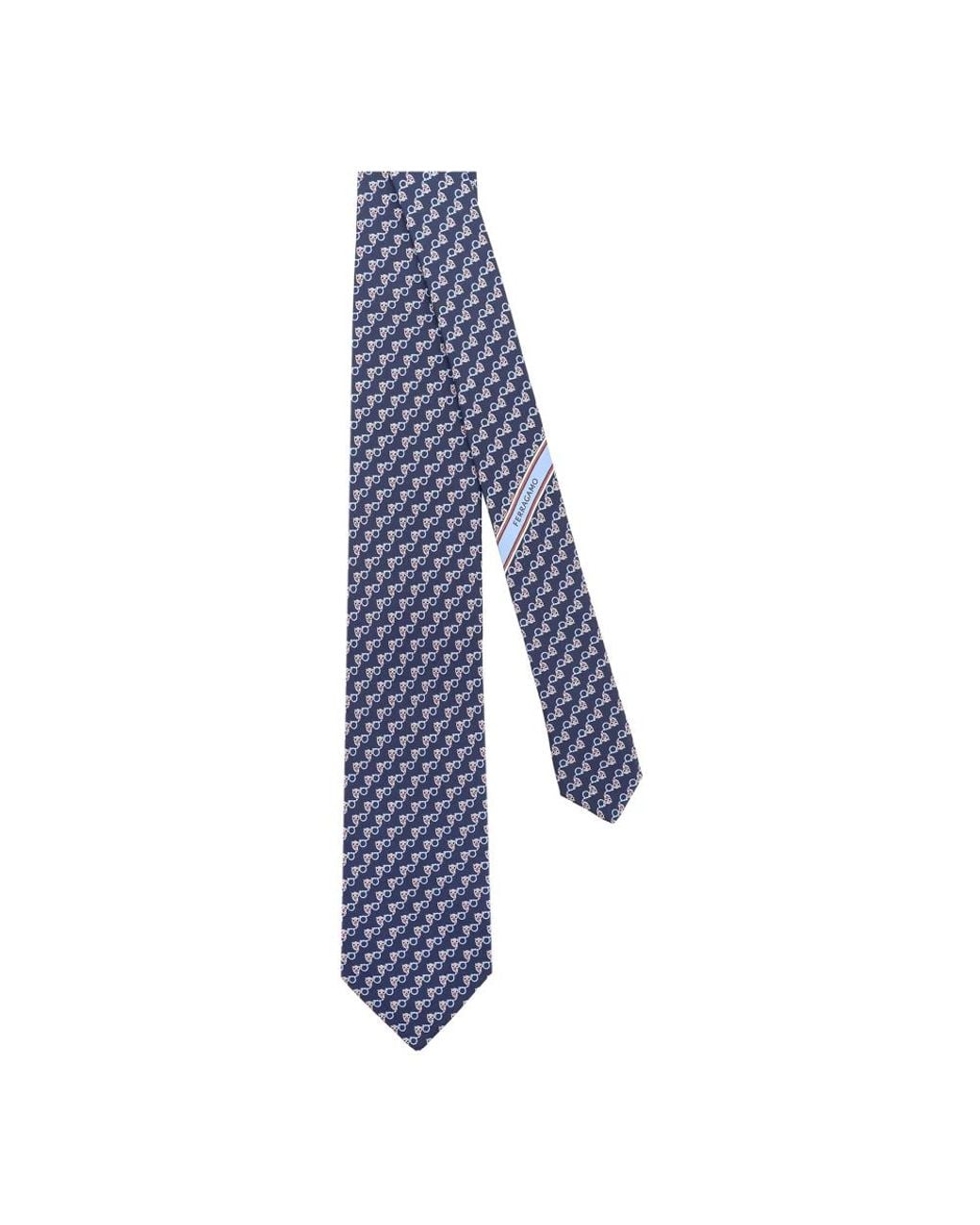 Ties di Ferragamo in Blue da Uomo
