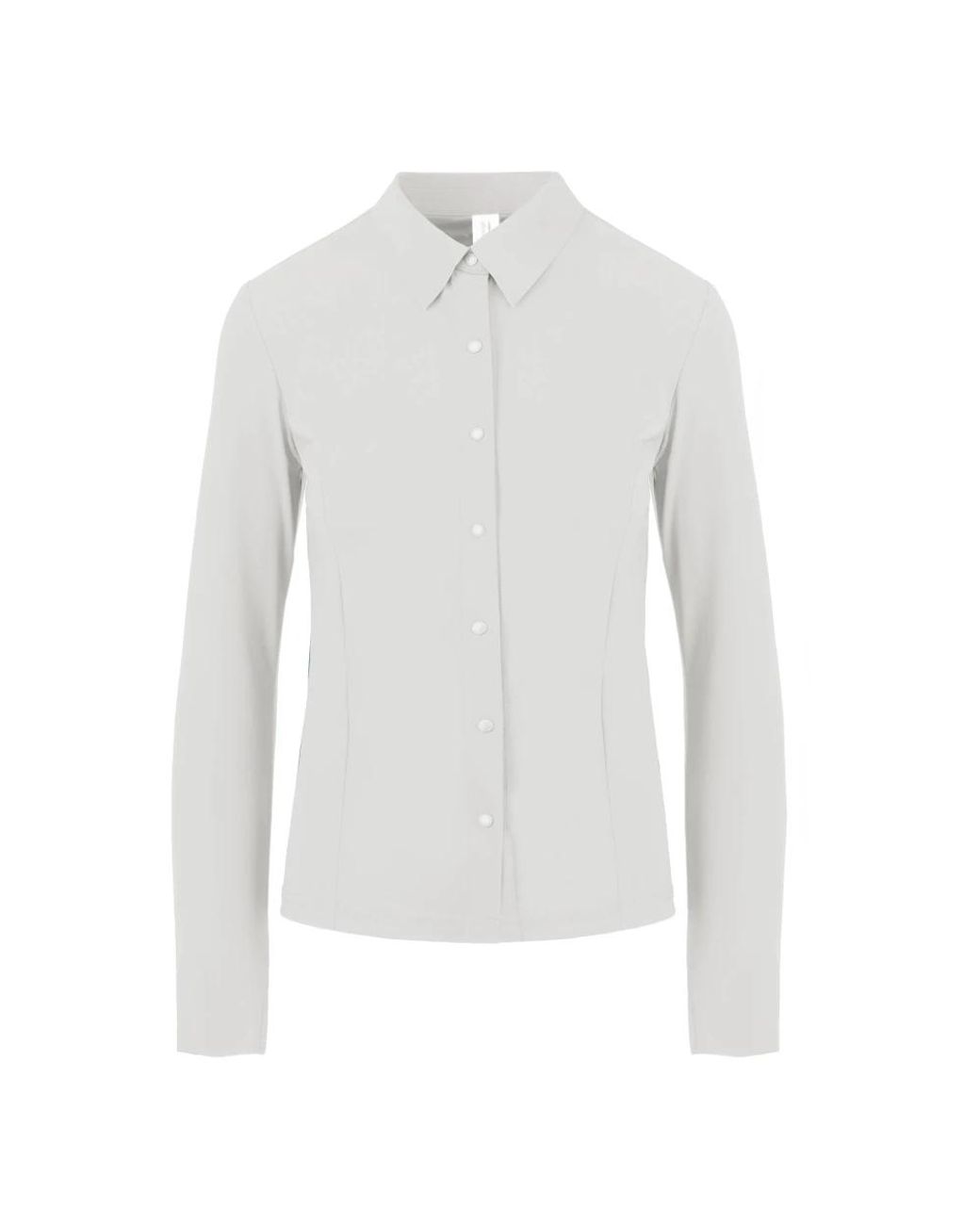Bomboogie Technische Jersey Blouse in het White