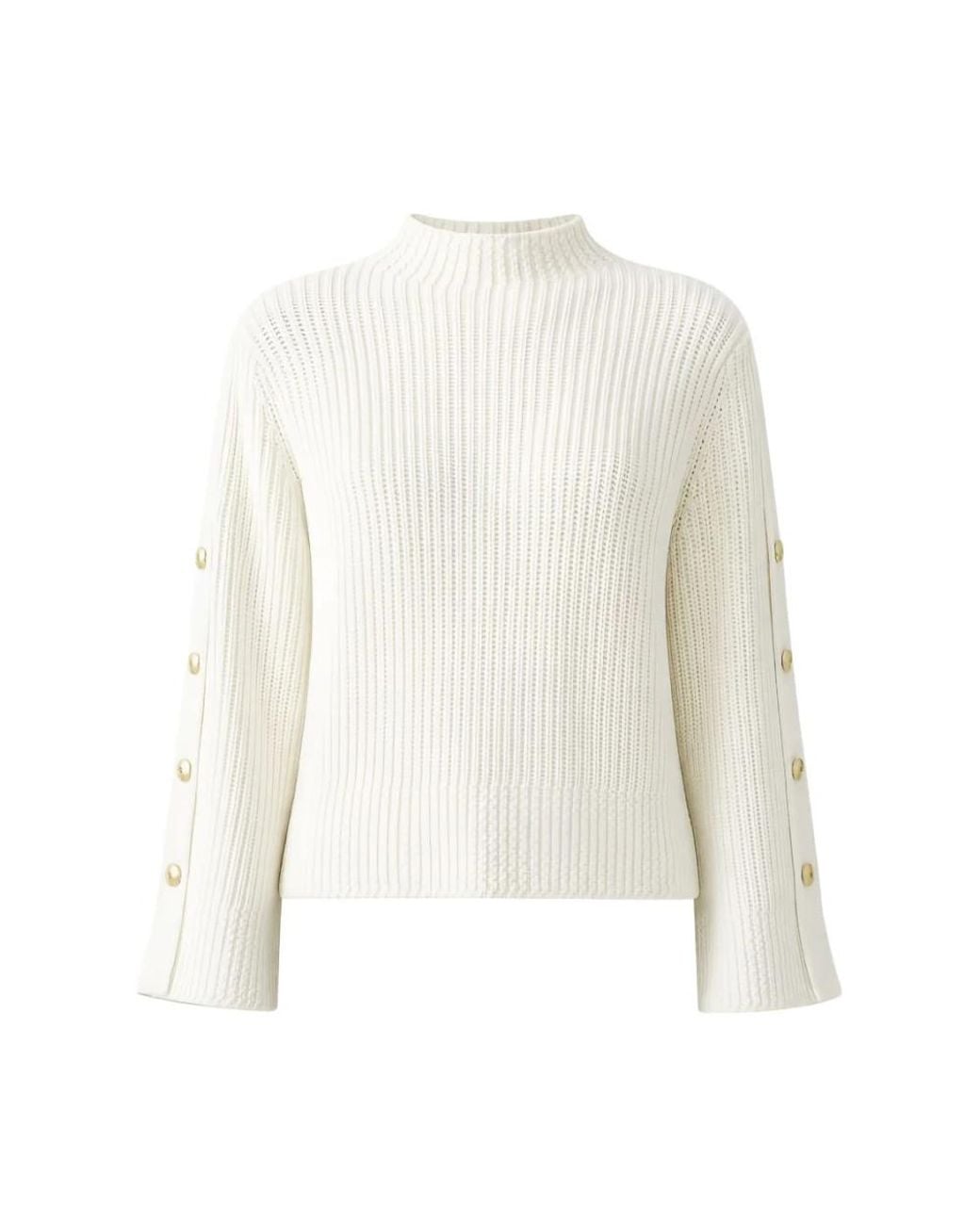 Twinset White Turtlenecks