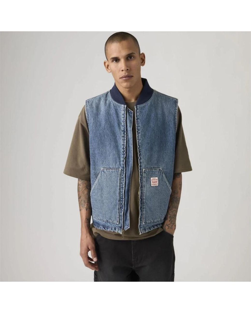 Vests Levi's de hombre de color Blue