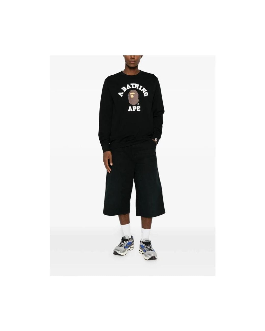 Sweatshirts A Bathing Ape de hombre de color Black