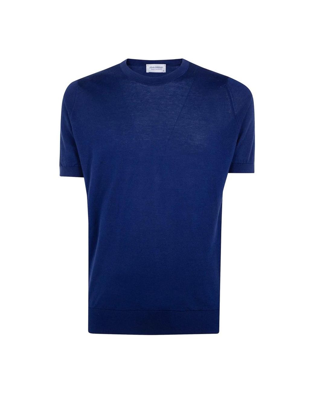 John Smedley Blue Round-Neck Knitwear for men