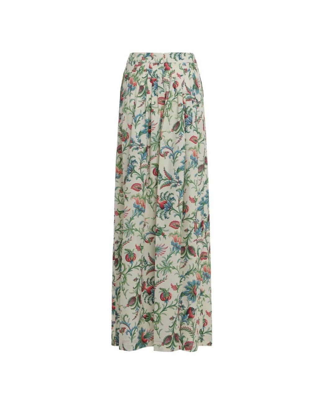 Etro Green Maxi Skirts