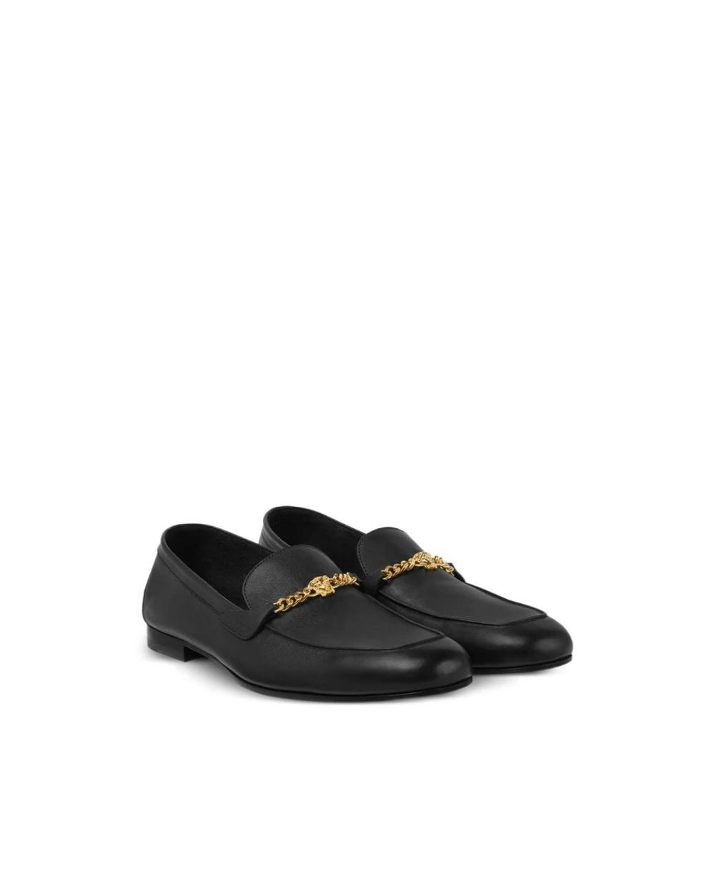 Versace Black Loafers for men