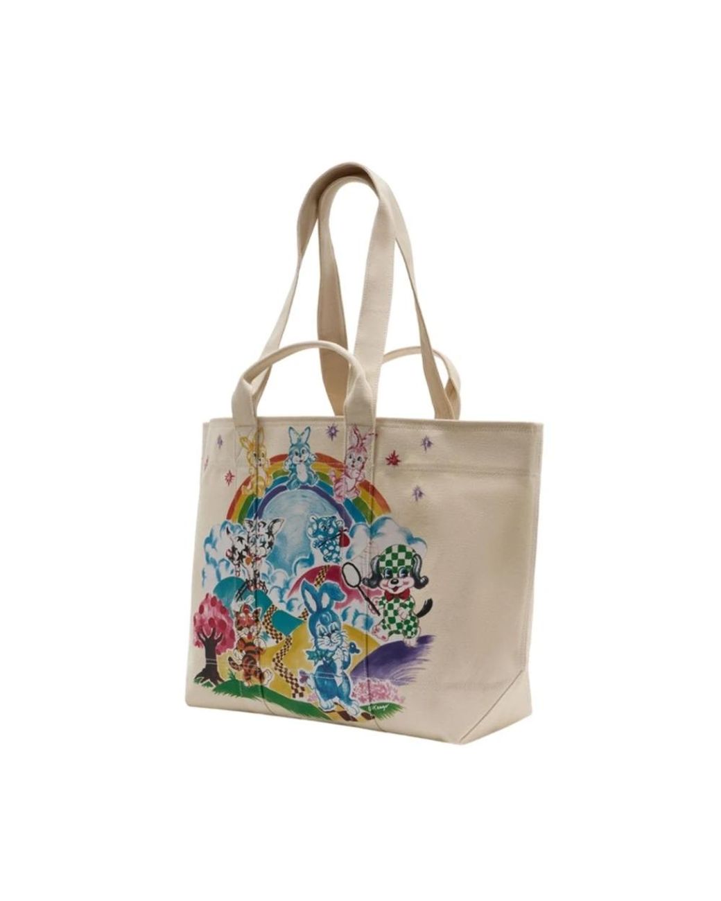 KENZO Blue Tote Bags