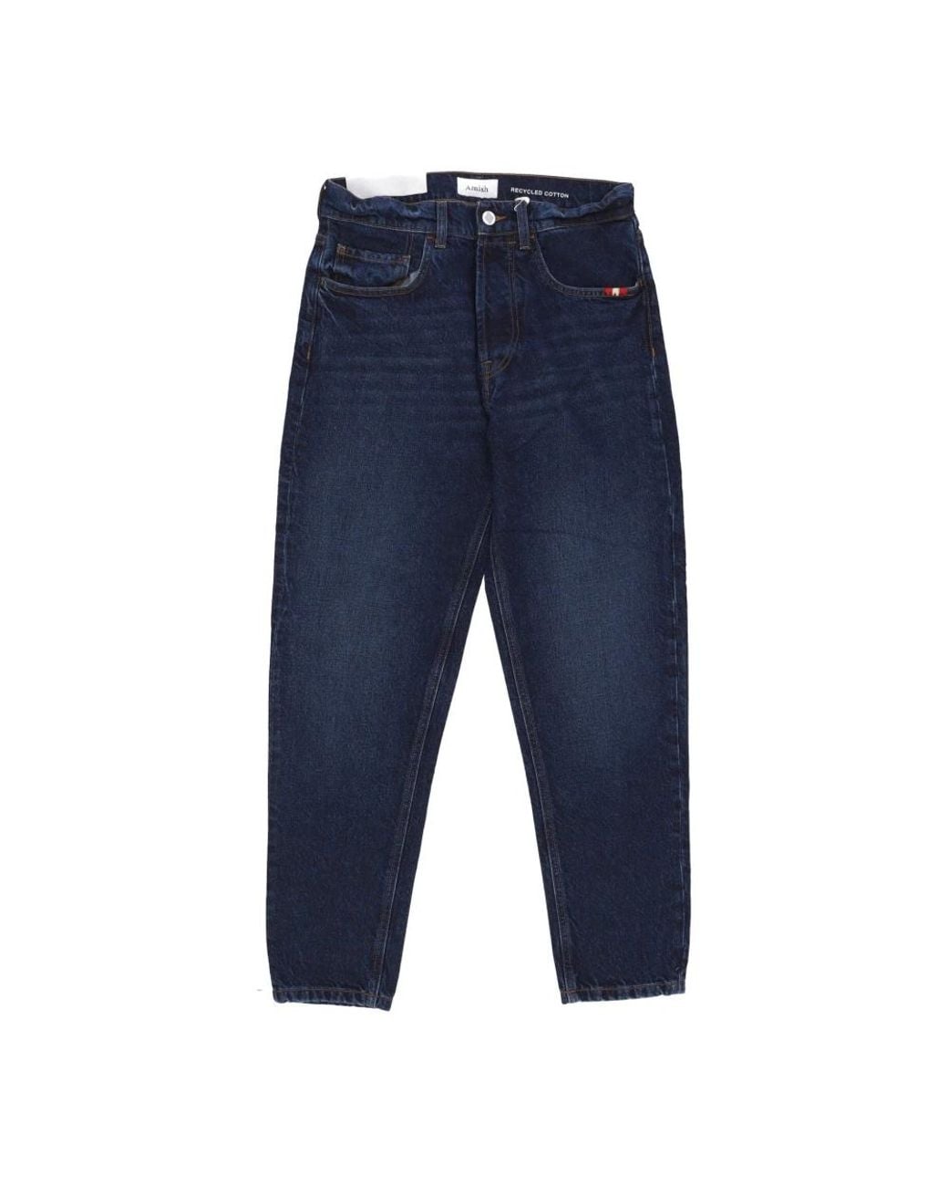 AMISH Blue Straight Fit Jeans for men