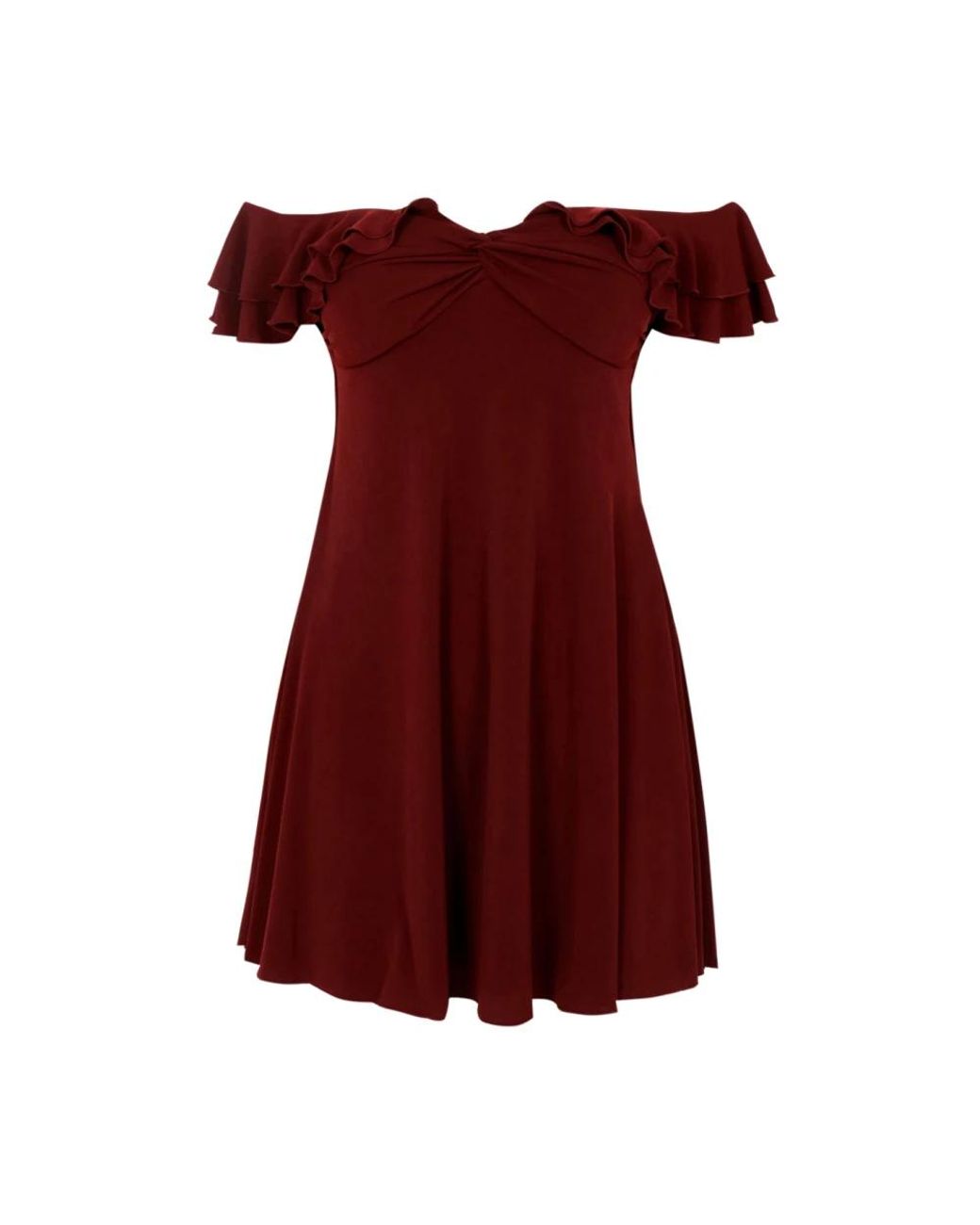 Aniye By Kleedjes ,Rood Jurk Bordeaux in het Red