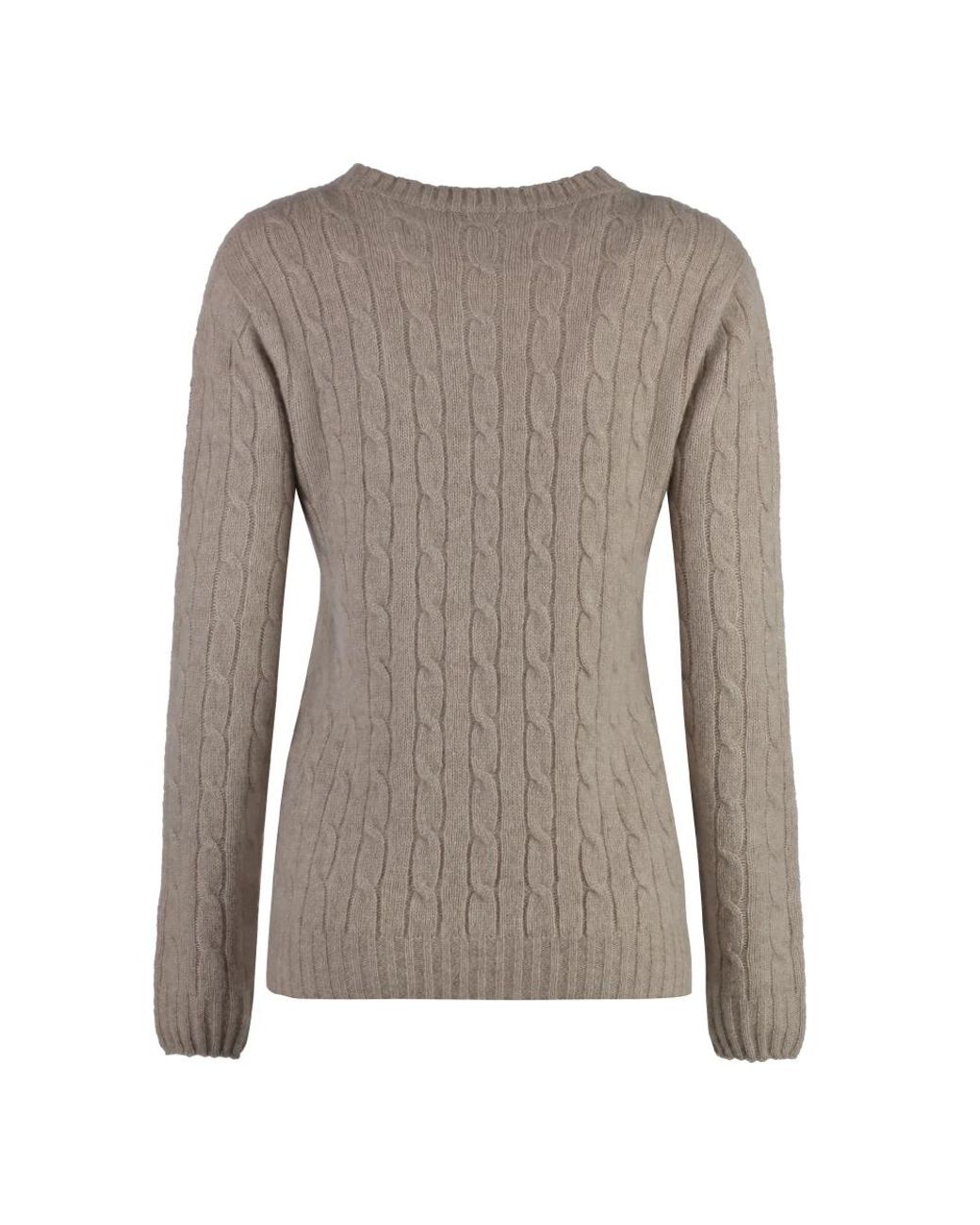 THE (Alphabet) Gray Cashmere Knitwear
