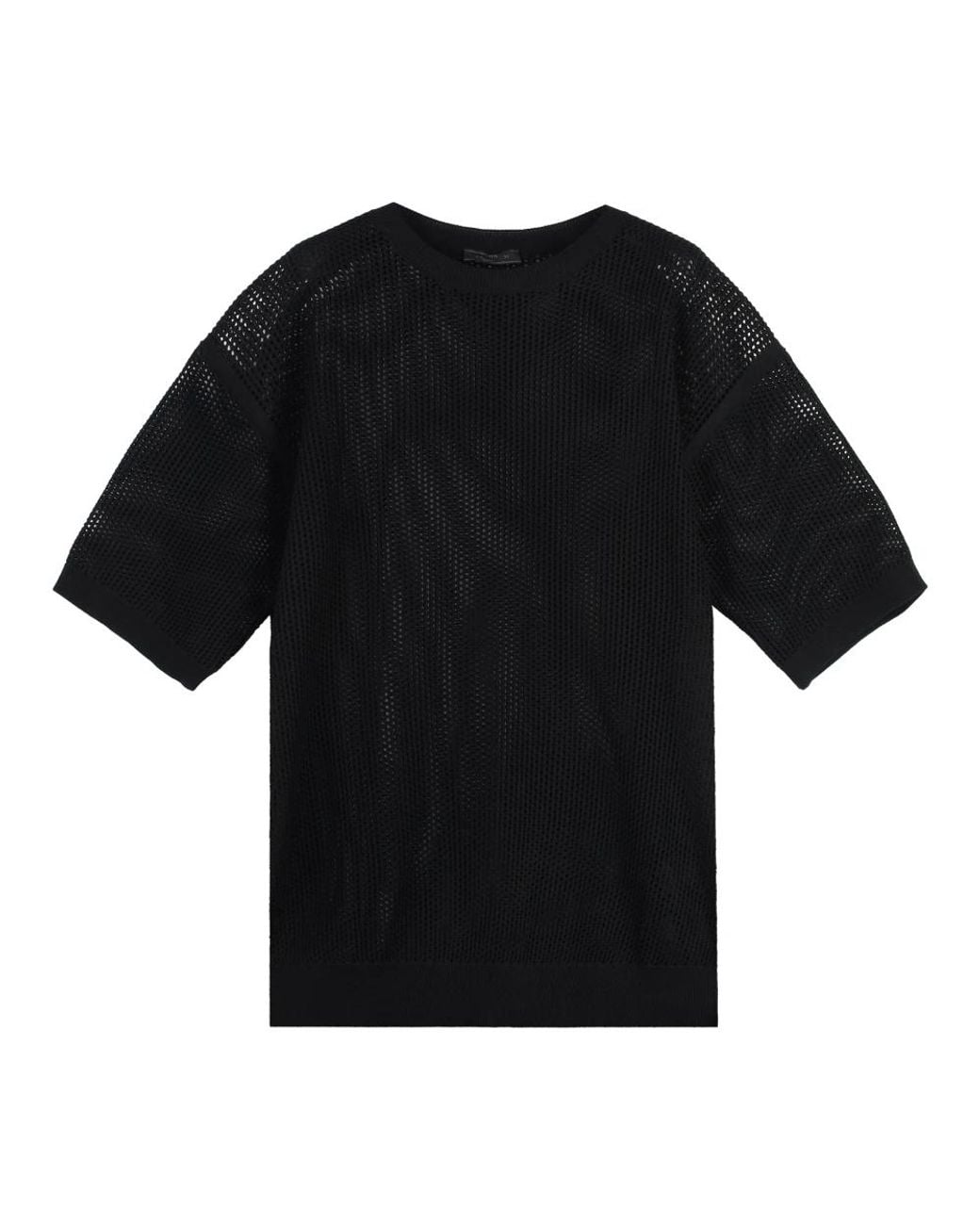 Prada Black Round-Neck Knitwear for men