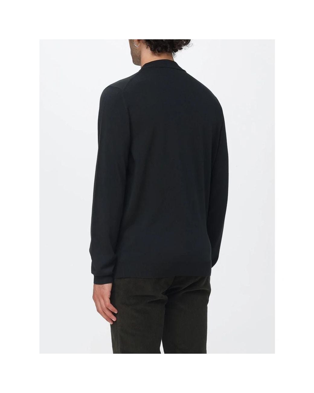 Turtlenecks Zanone de hombre de color Black