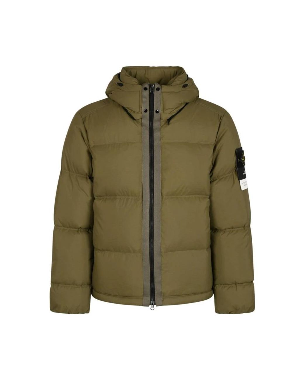 Stone Island Down Jassen in het Green voor heren