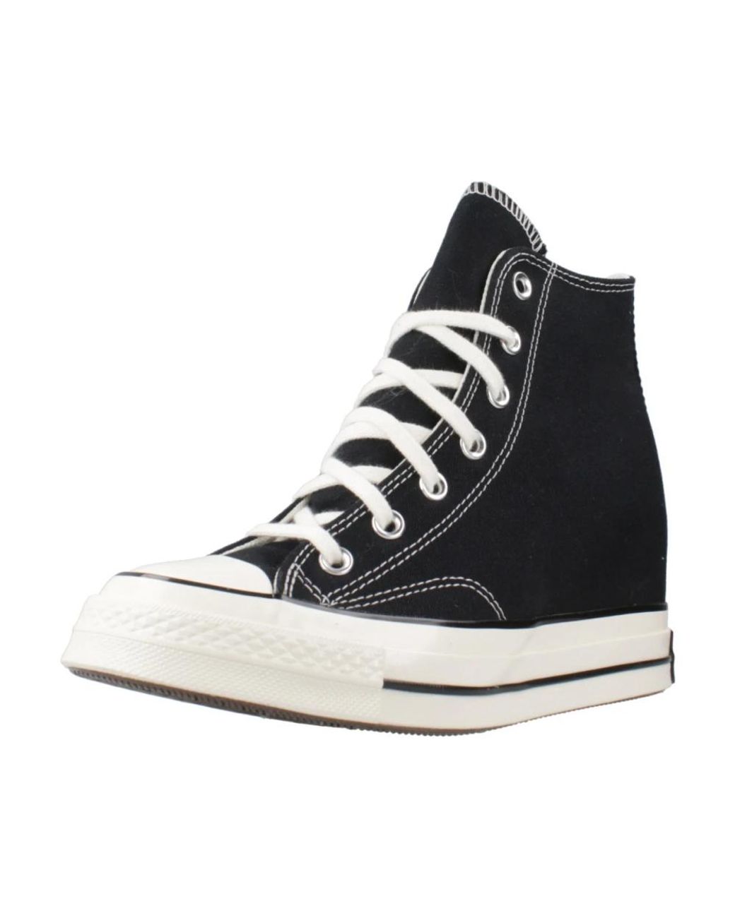 Converse Black Wedges