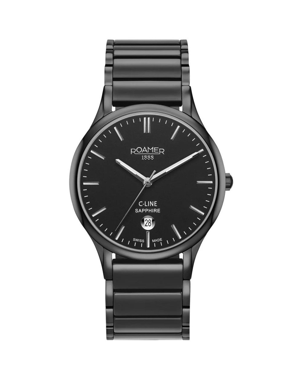 Watches Roamer de hombre de color Black