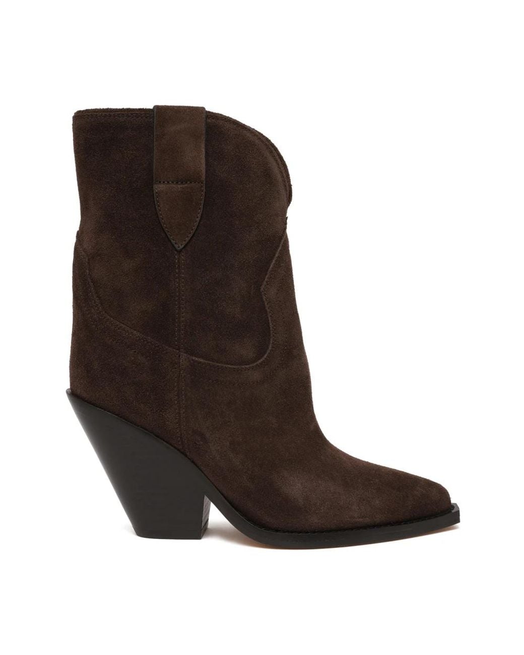 Isabel Marant Brown Cowboy & Biker Boots