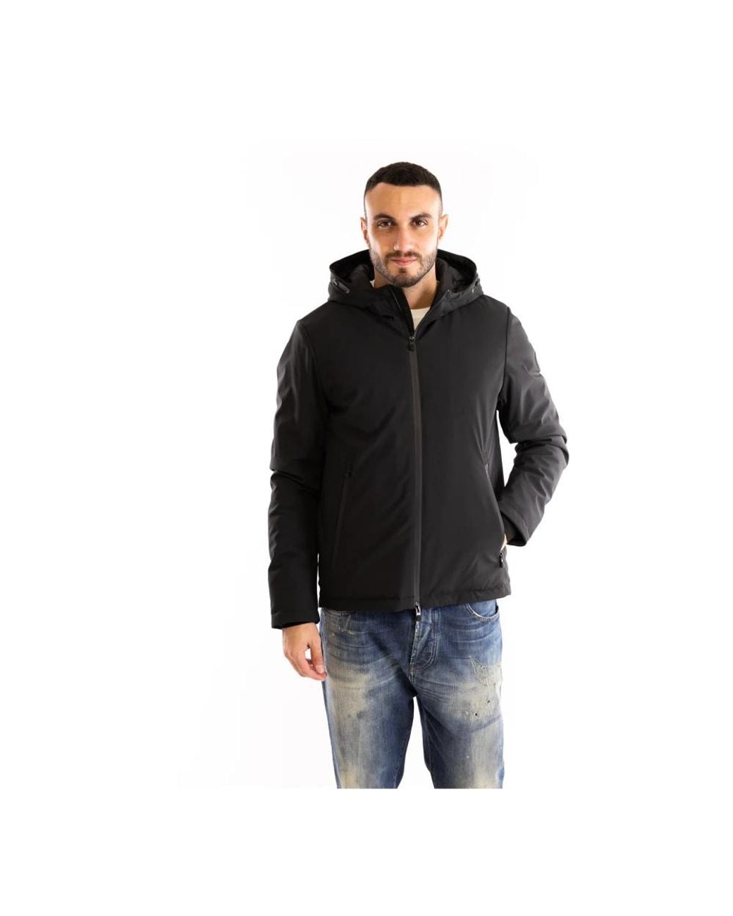 People Of Shibuya Black Winter Jackets for men
