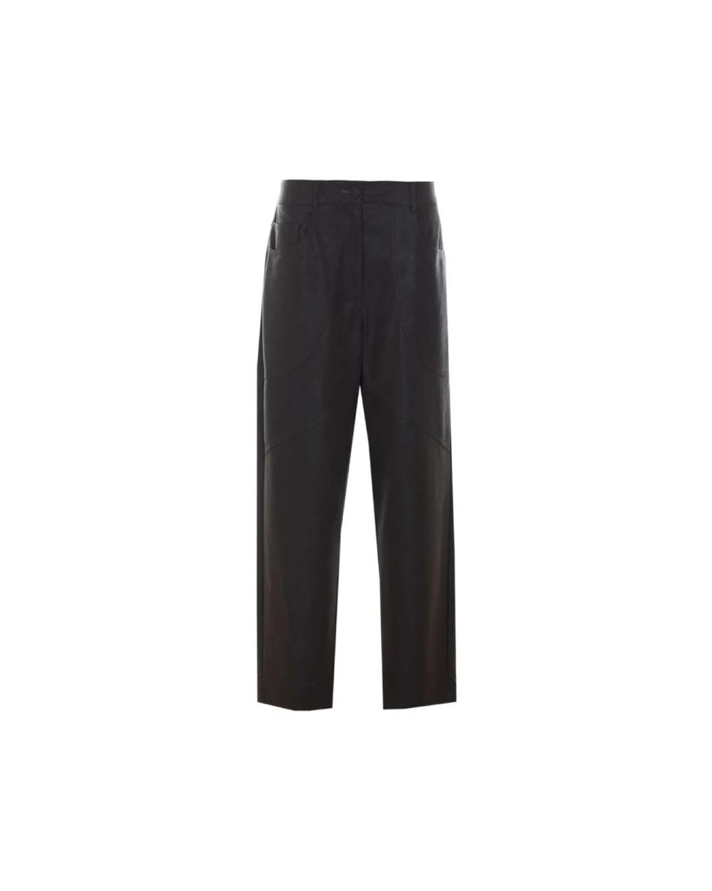 Liu Jo Black Straight Trousers