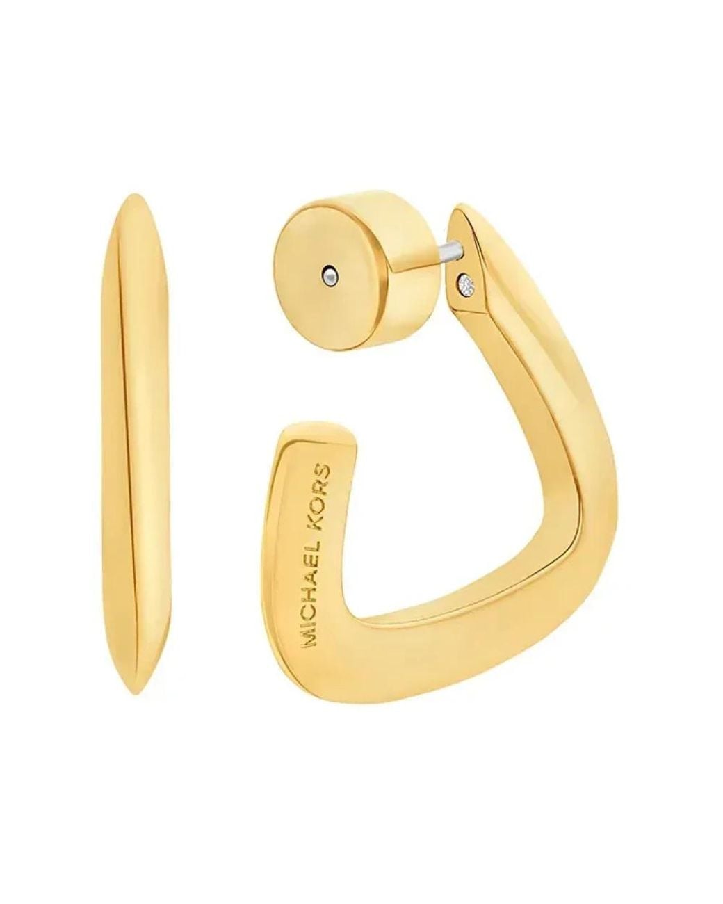 Earrings di Michael Kors in Metallic