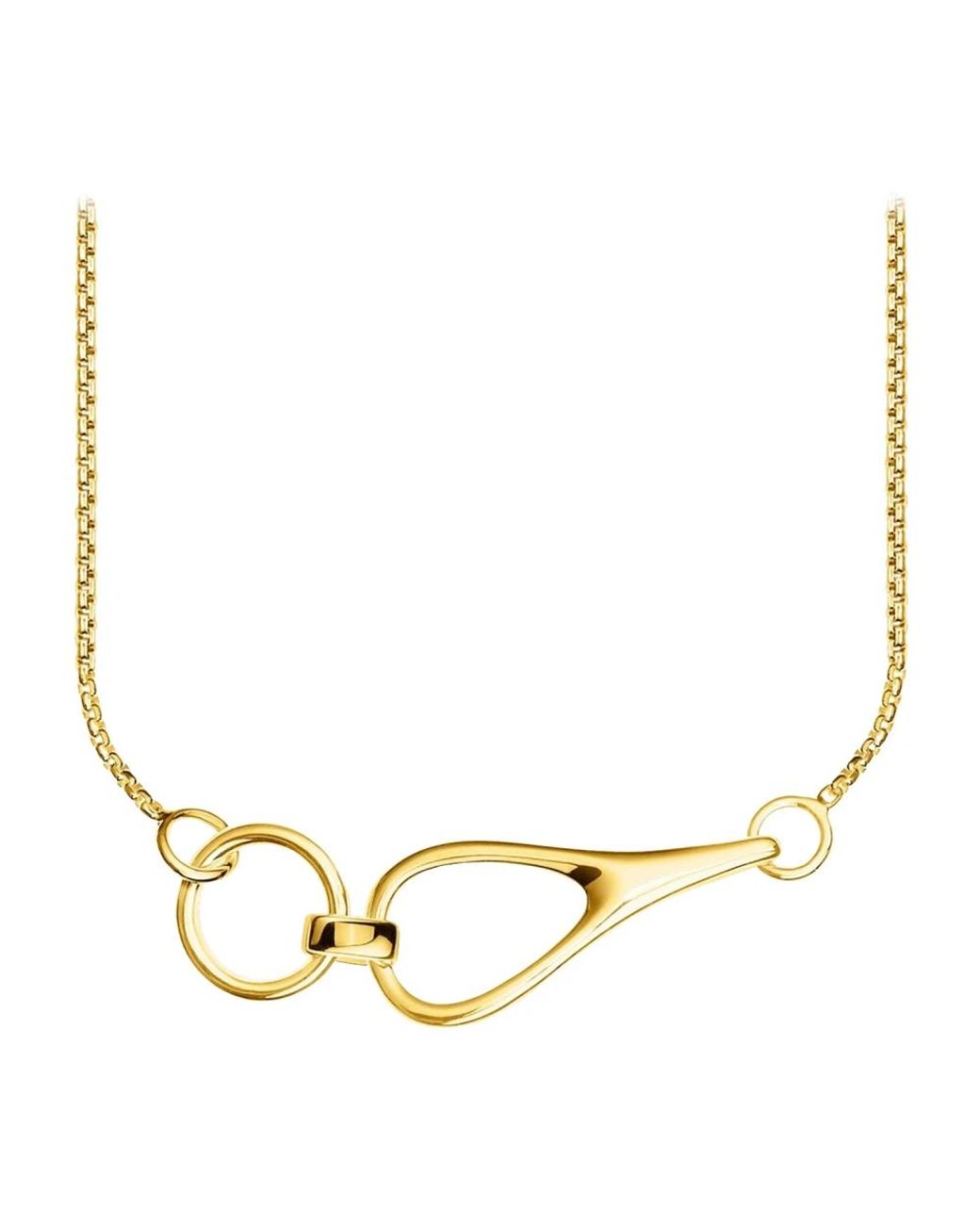 Thomas Sabo Accessoires ,Geel Ketting Iconic 925 Sterling Zilver 750 Geelgouden Vergulding Ke 1855-413-39-L45V in het Metallic