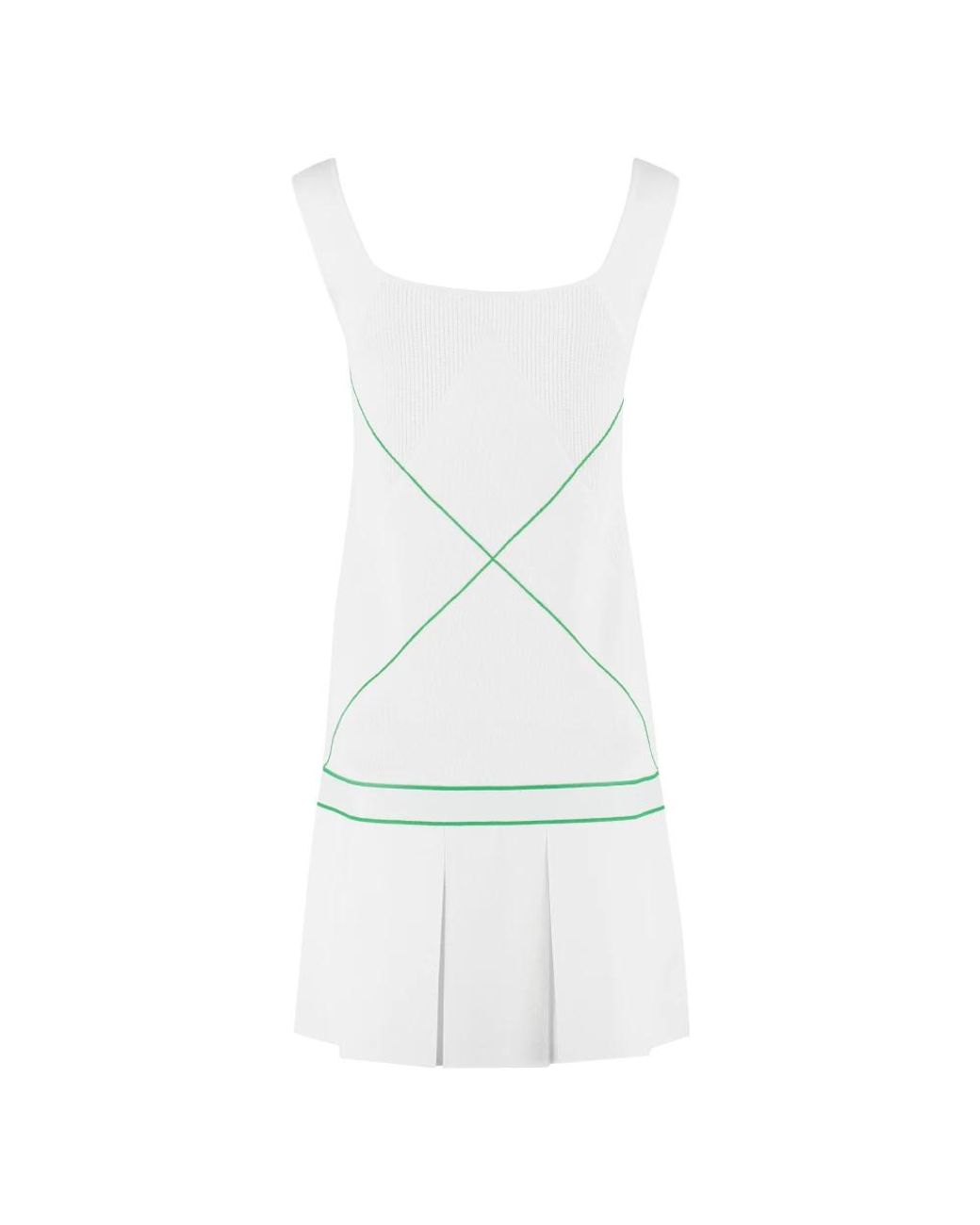 Bottega Veneta White Short Dresses
