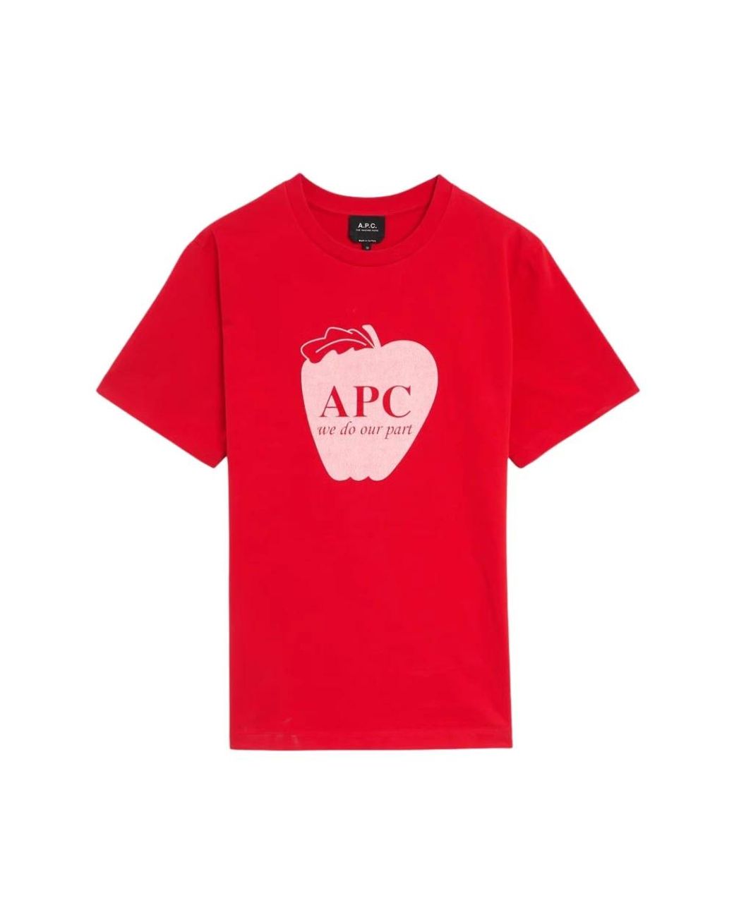 A.P.C. Red T-Shirts
