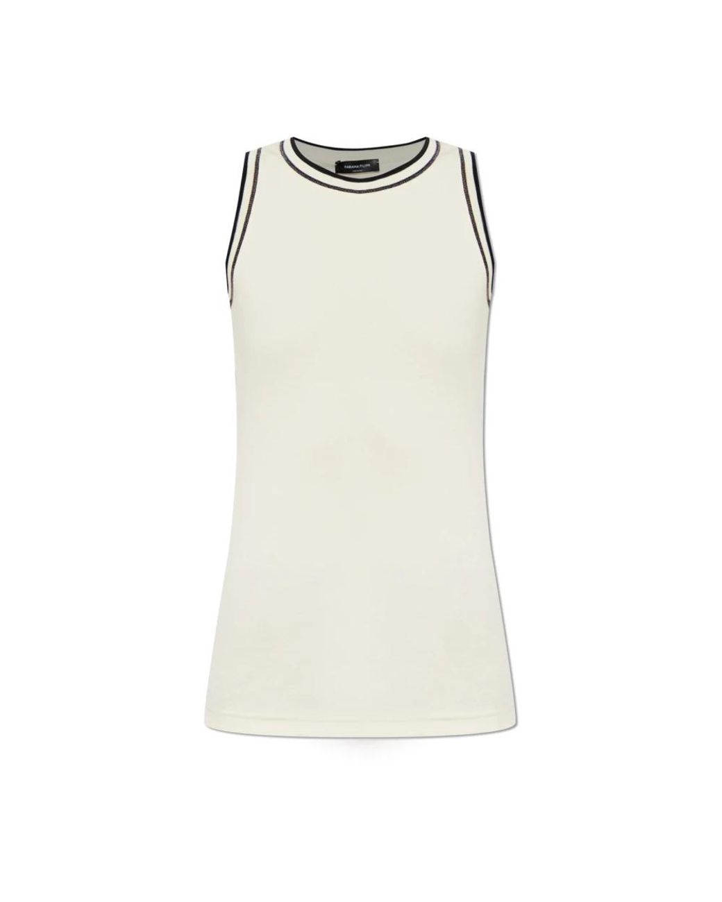 Fabiana Filippi Natural Sleeveless Tops