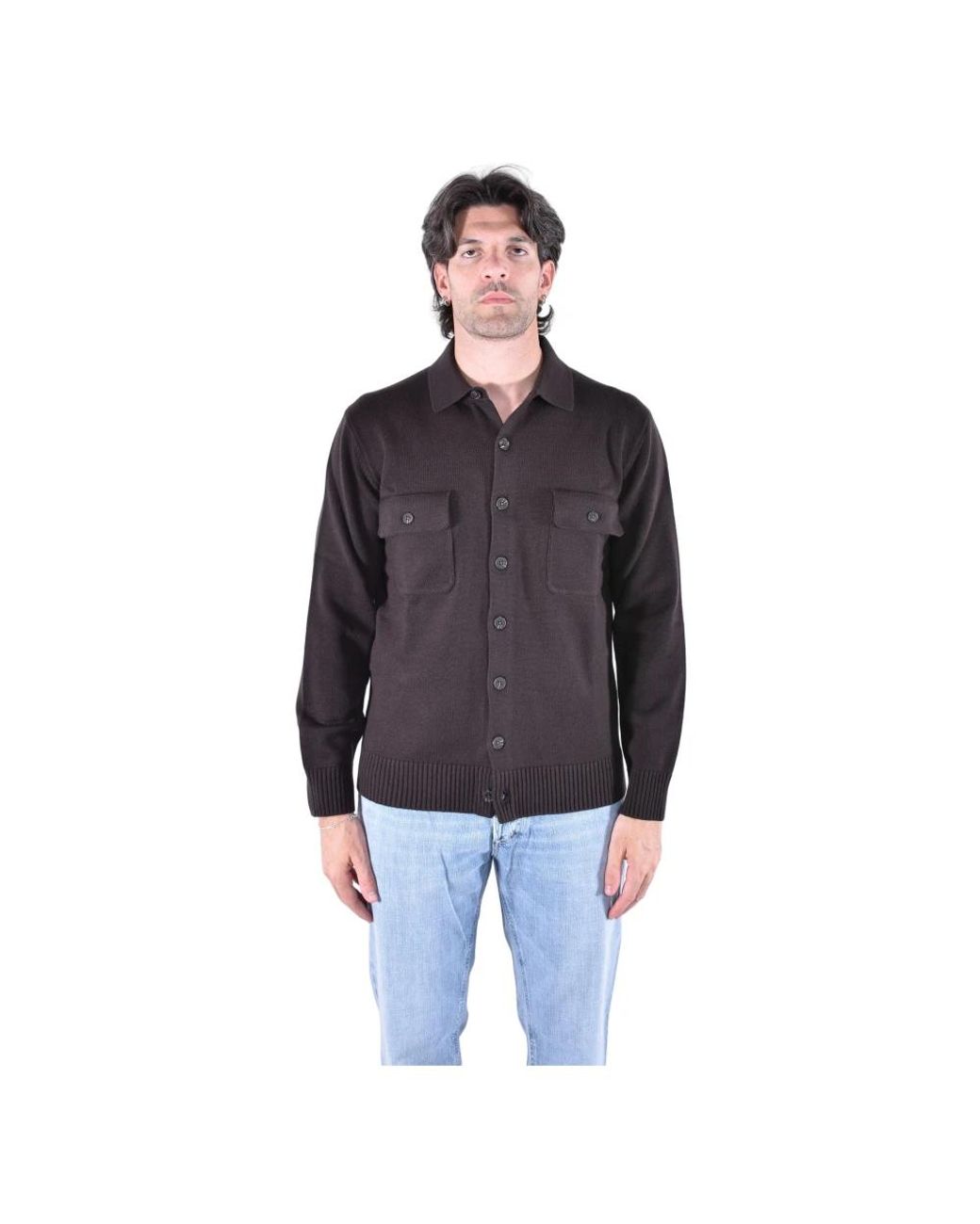 Cardigans Kangra de hombre de color Black