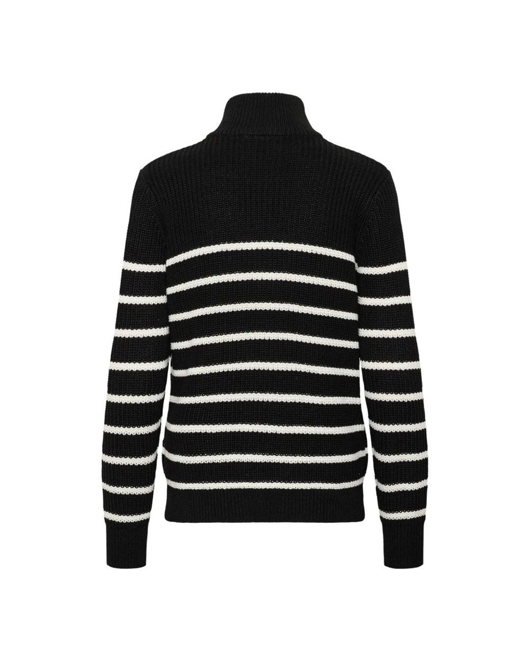 Turtlenecks Kaffe de color Black