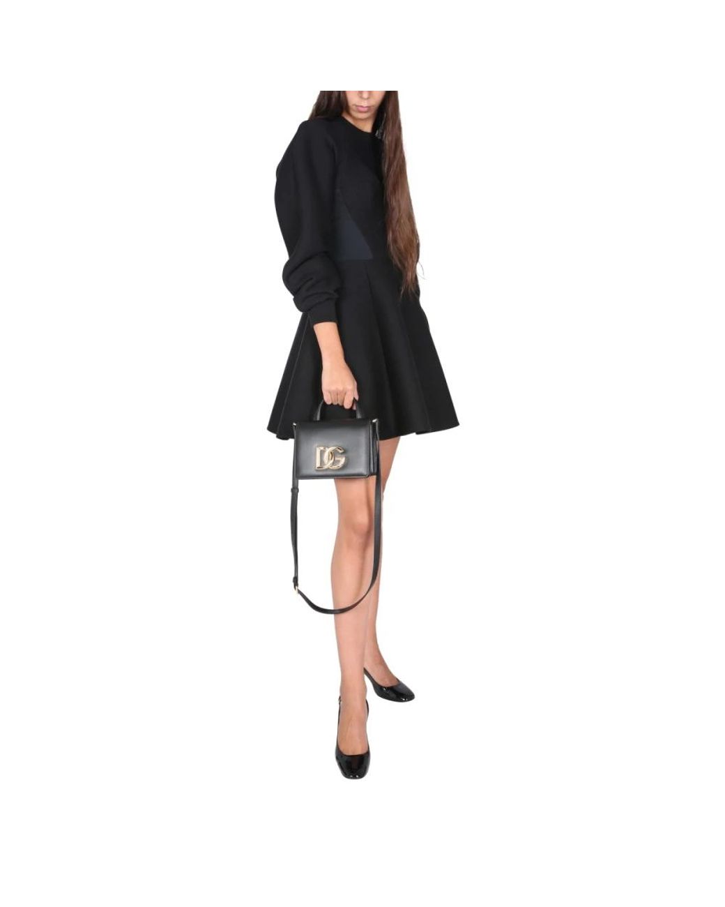 Dolce & Gabbana Black Short Dresses