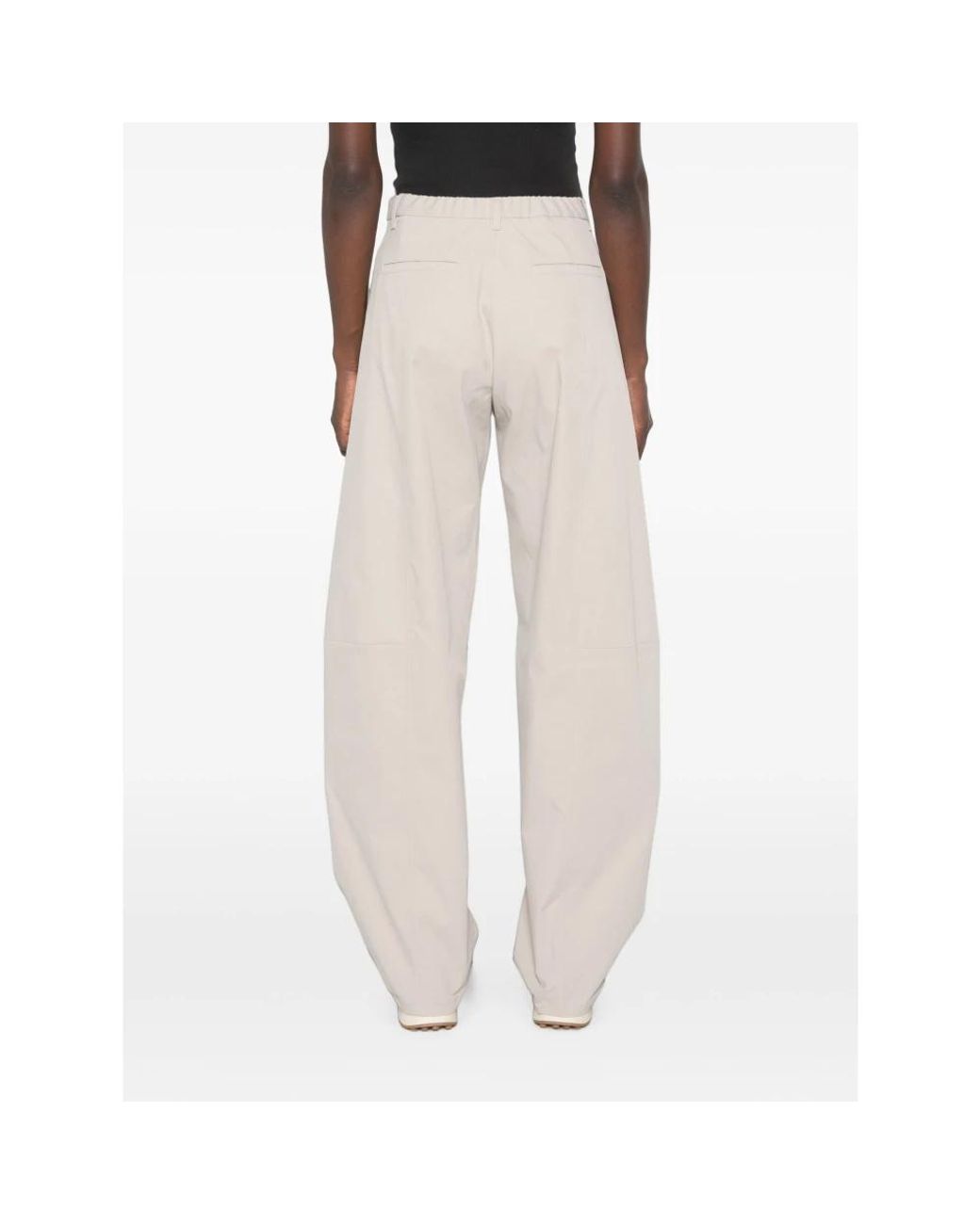 Herno White Chantilly Hose