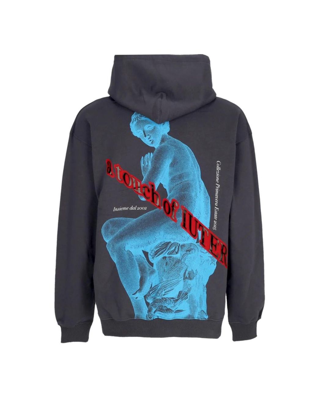 Iuter Blue Hoodies for men