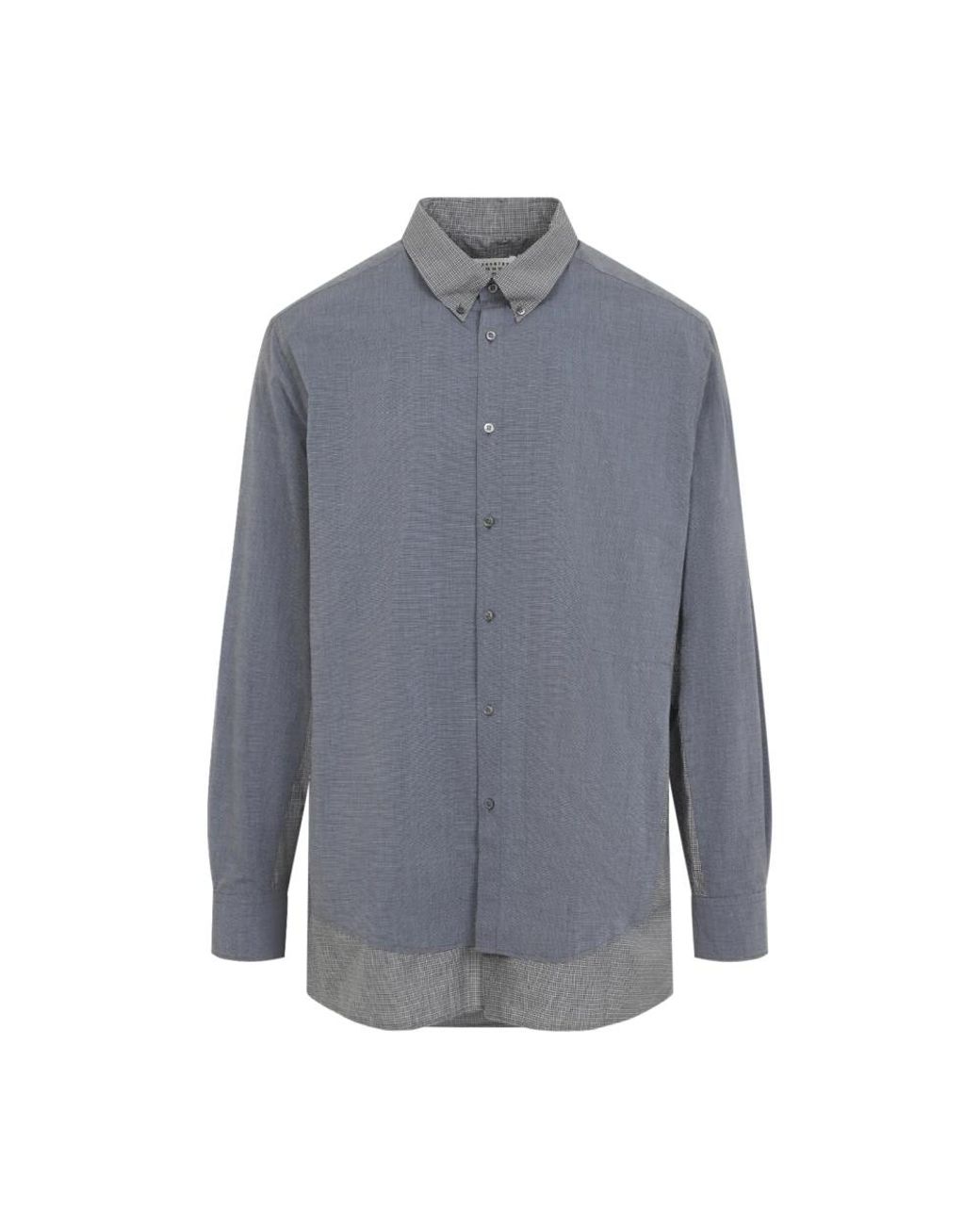 Maison Margiela Blue Casual Shirts for men