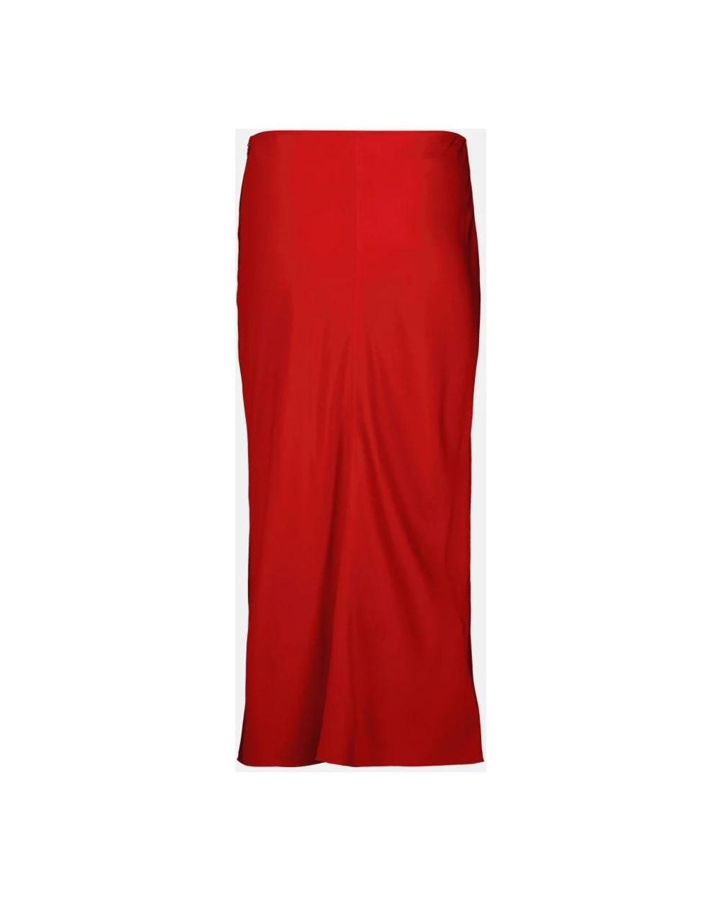 AMI Red Midi Skirts