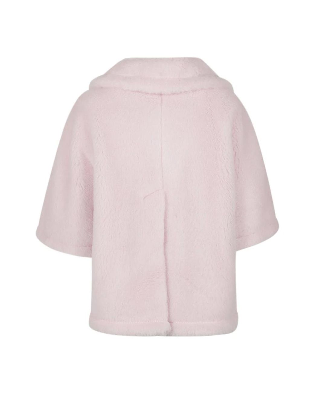 Max Mara Pink Faux Fur & Shearling Jackets