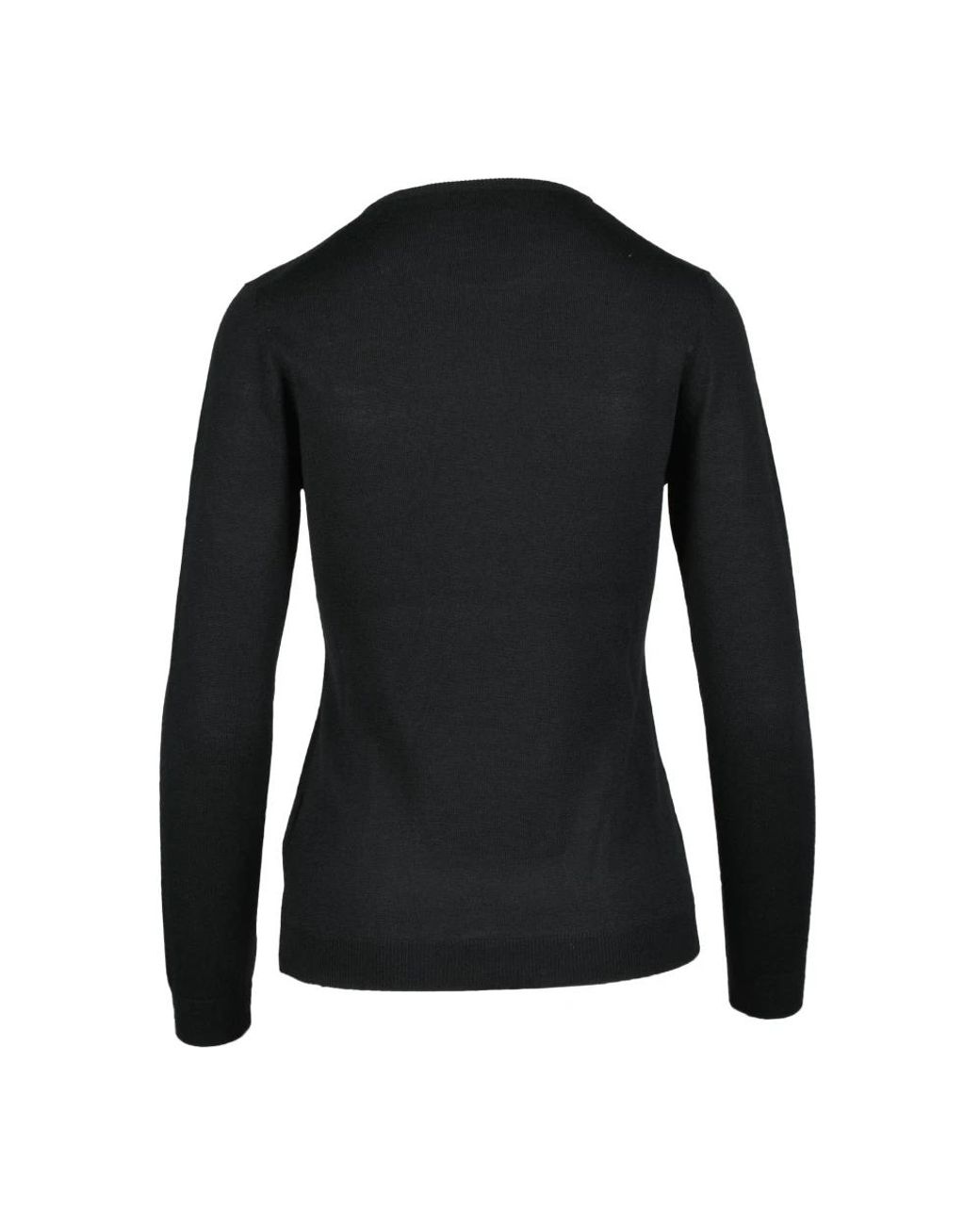 Ballantyne Black Round-Neck Knitwear