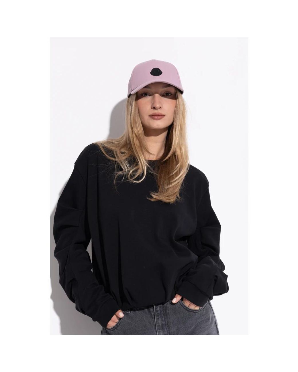 Moncler Pink Baseballkappe