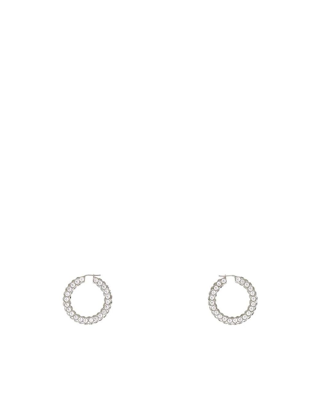 AMINA MUADDI White Earrings
