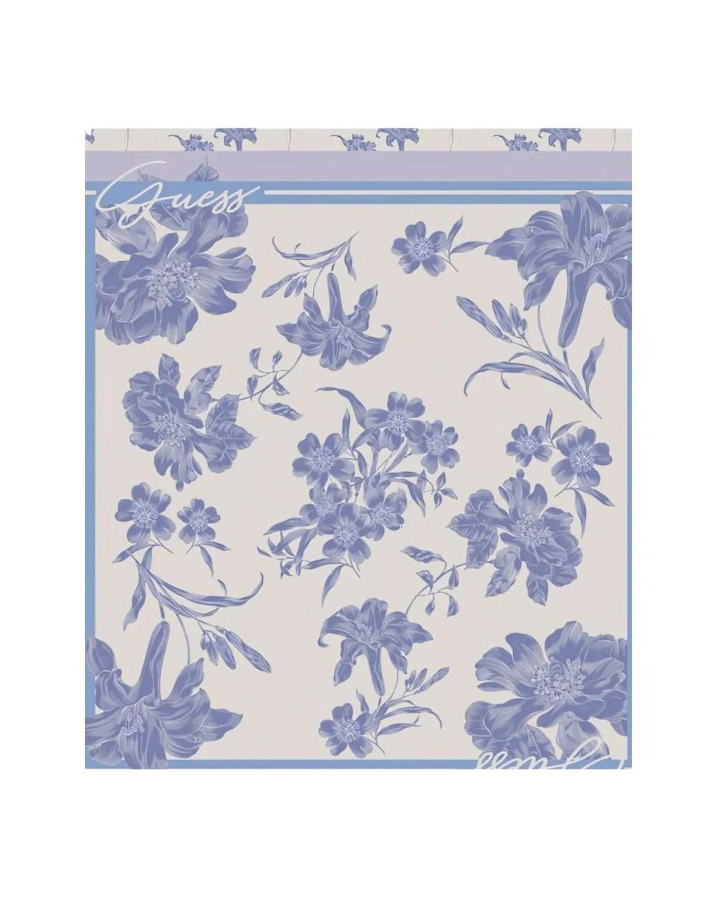 Guess Blue Silk Scarves