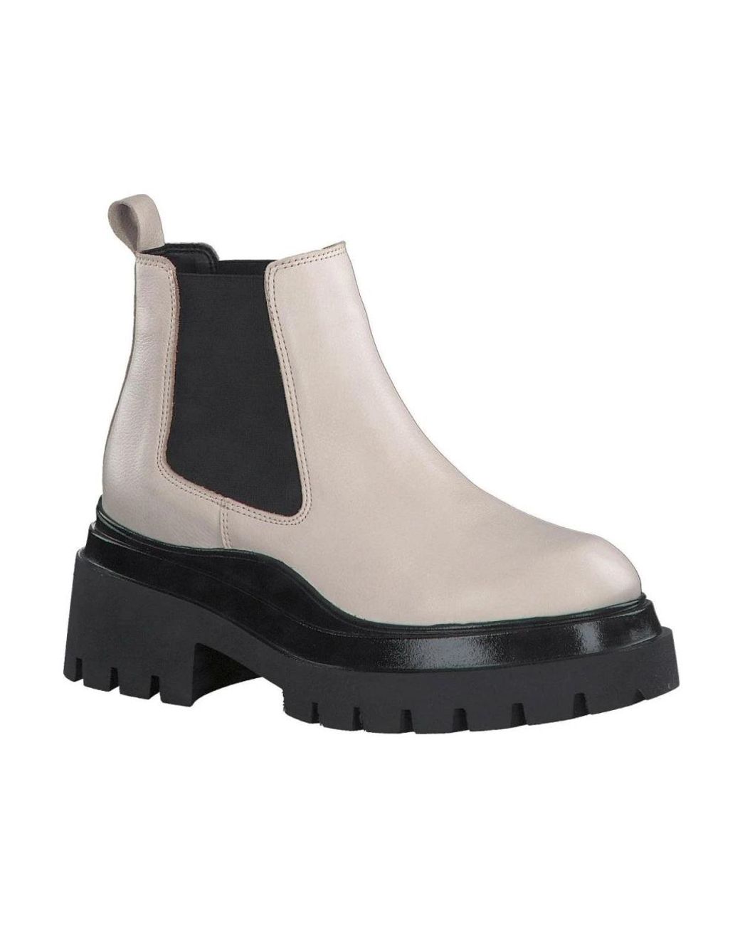 Tamaris Black Chelsea Boots