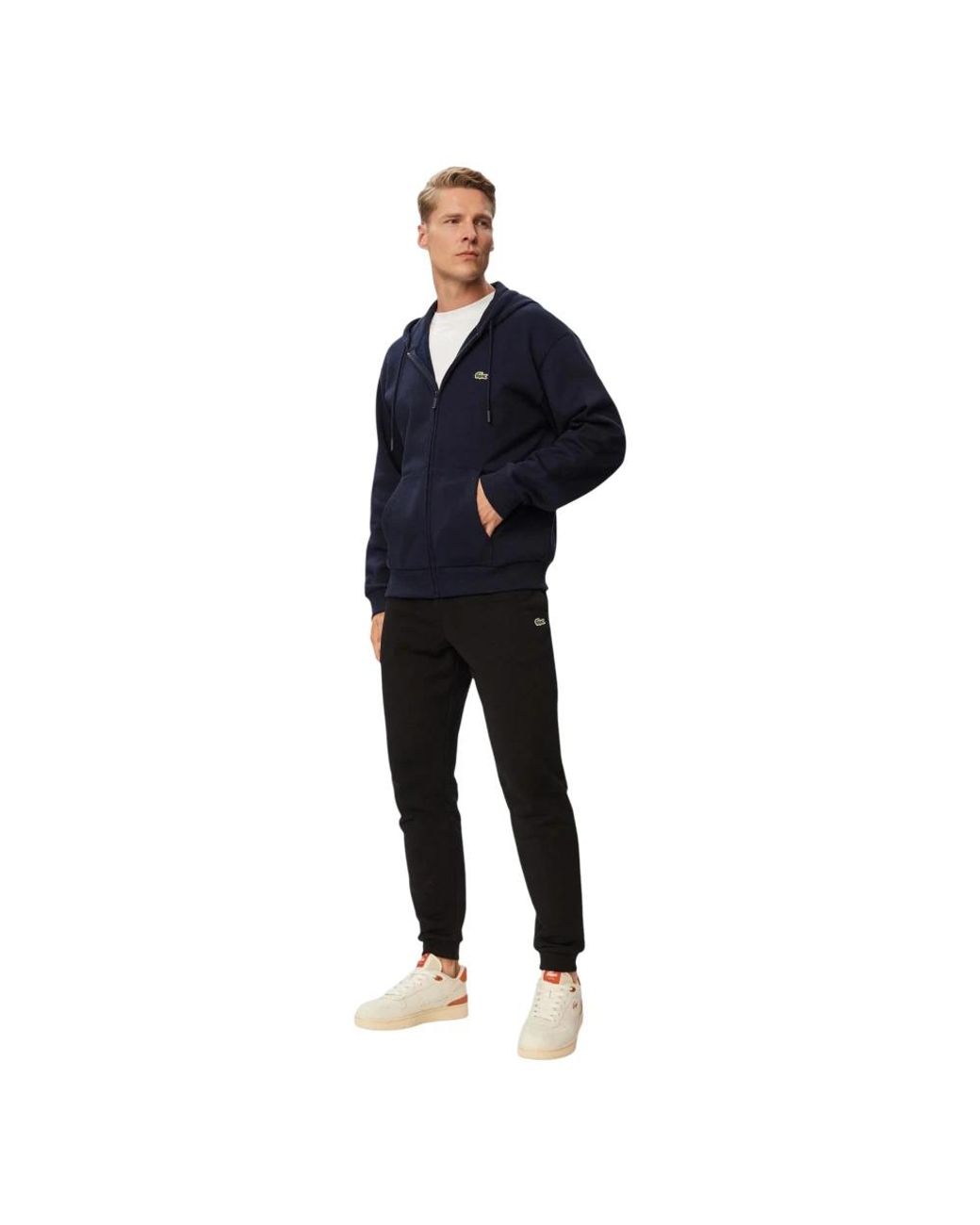 Lacoste Blue Zip-Throughs for men